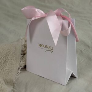 Брендовий білий пакет (великий)