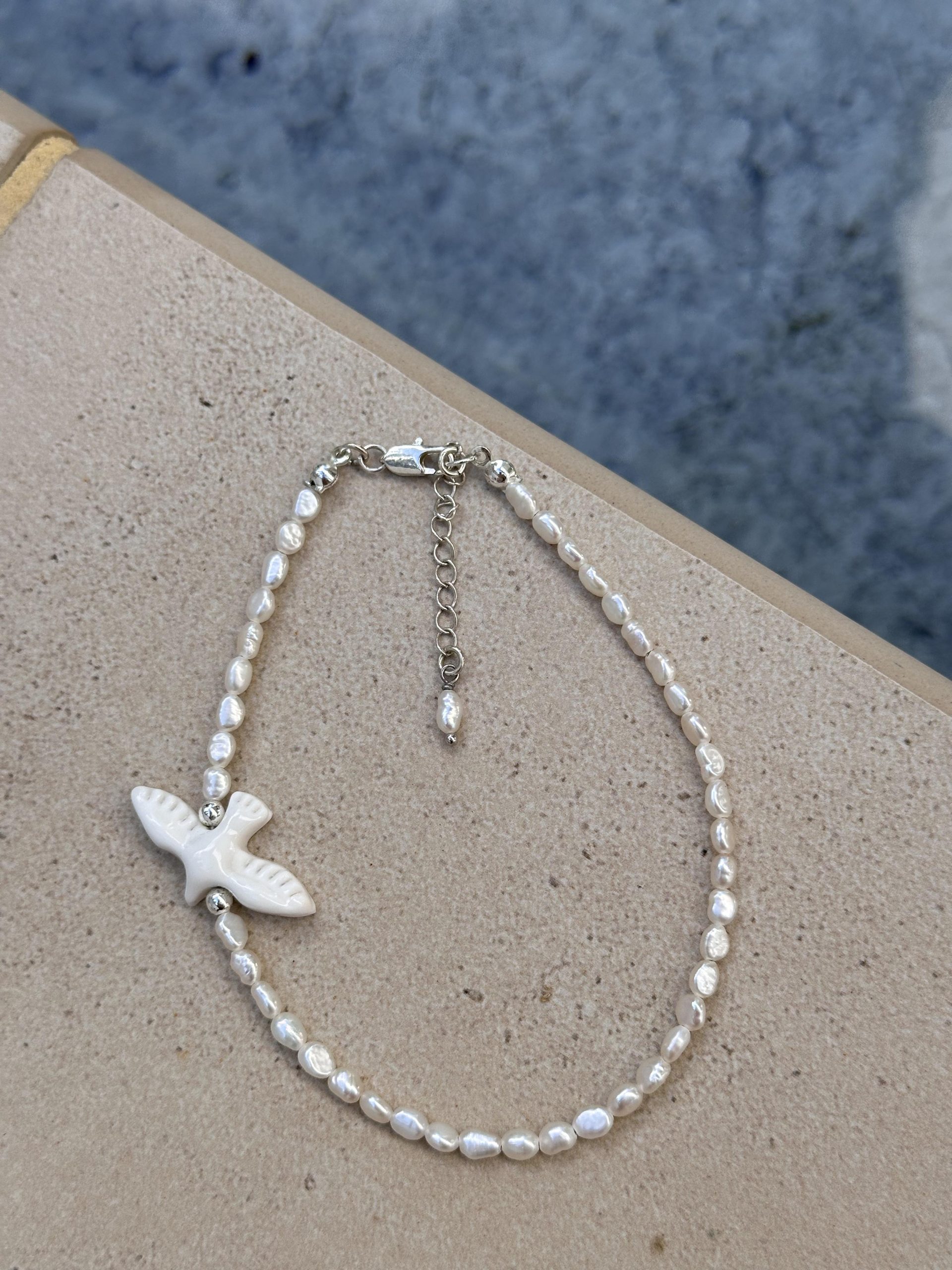 Анклет Горлиця (срібний колір) - Зображення 4