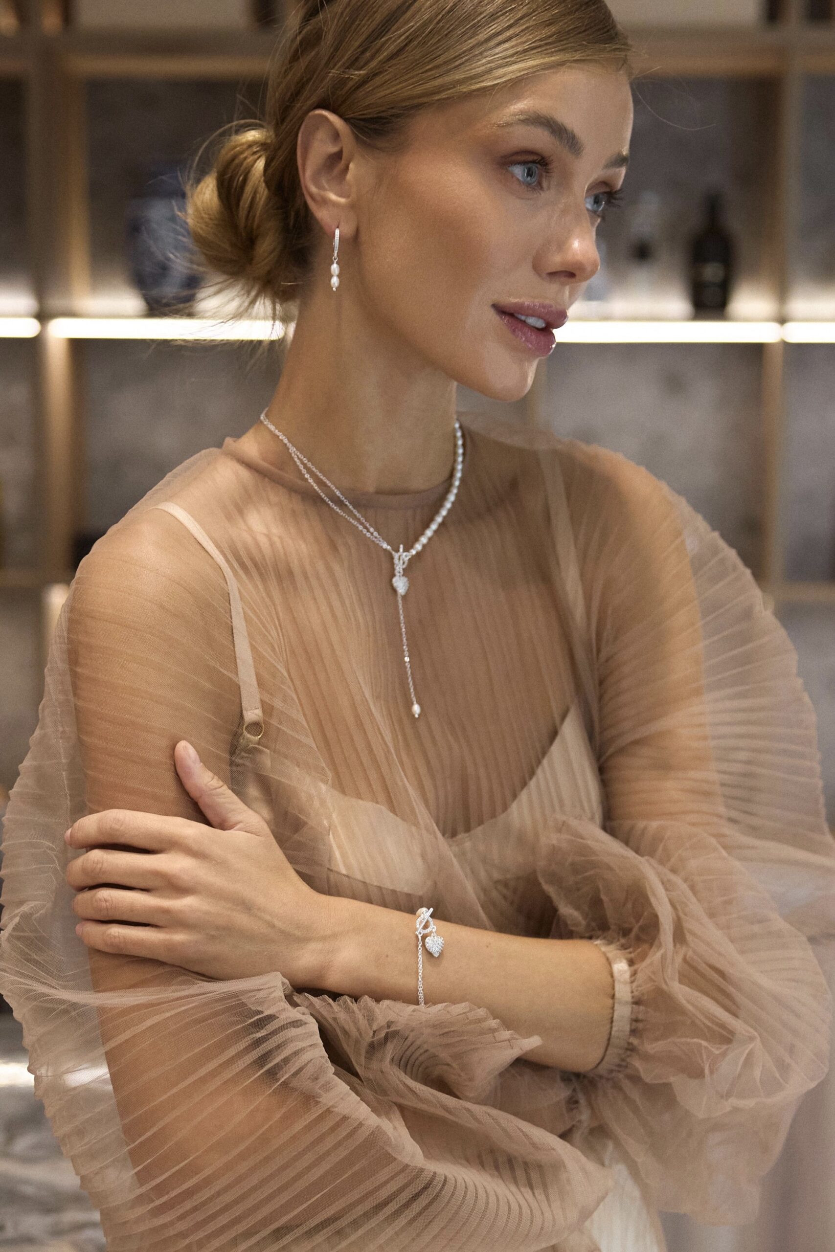 Браслет Afina (срібний колір) - Зображення 2