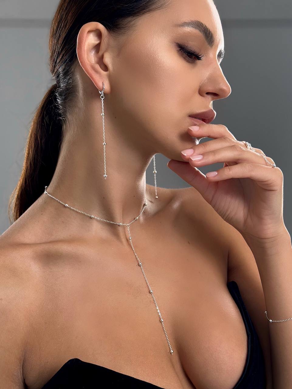 Ланцюжок Liona (срібний колір) - Зображення 2
