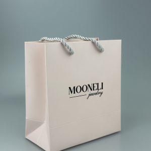 Брендовий рожевий пакет ( великий )