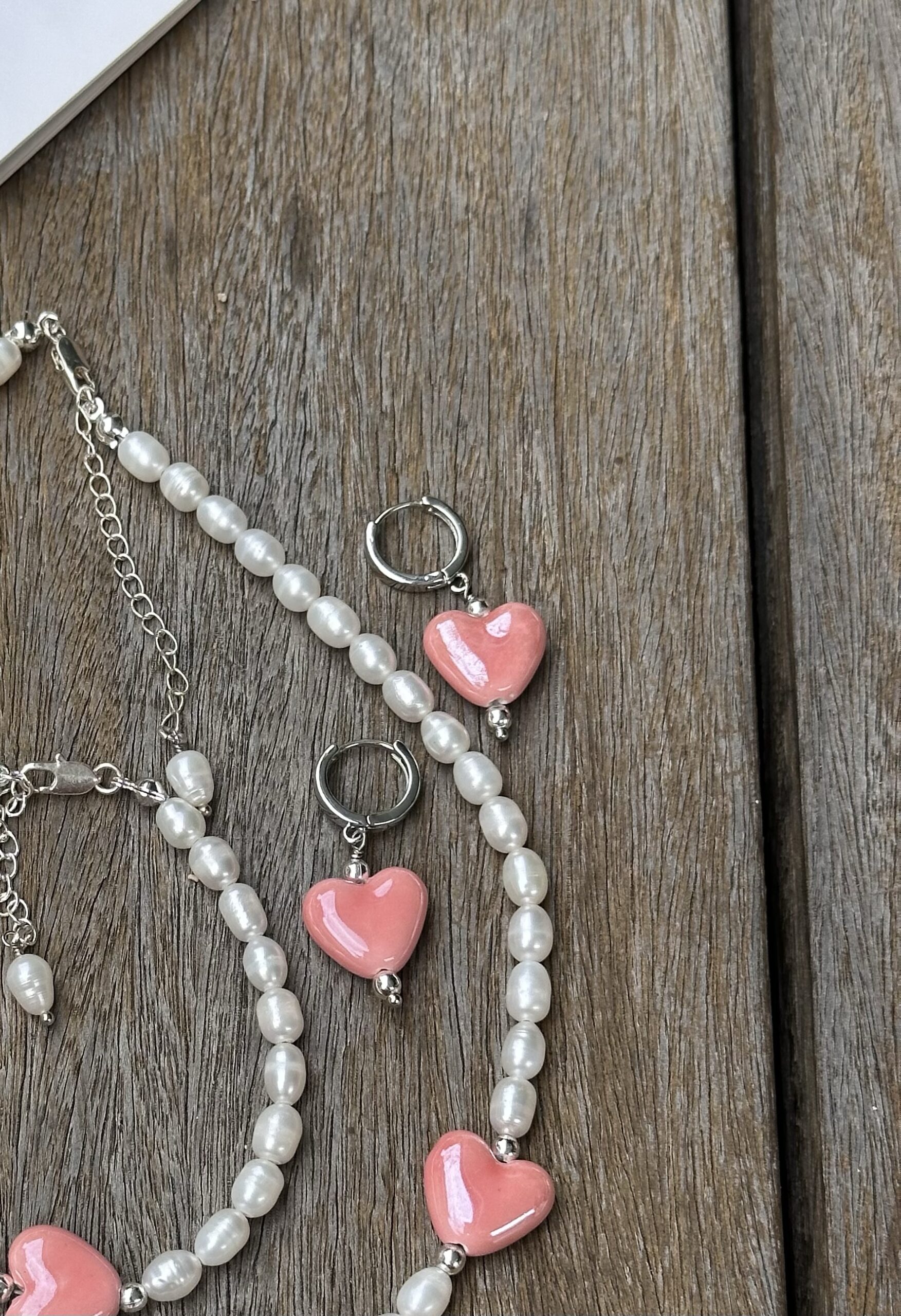 Сережки Pink Heart - Зображення 3