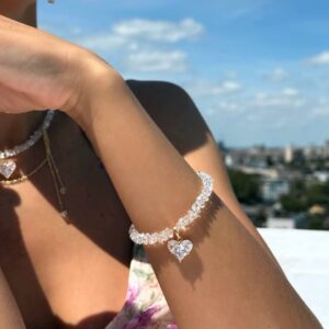 Браслет Golden Sugar (кришталь 6 мм)