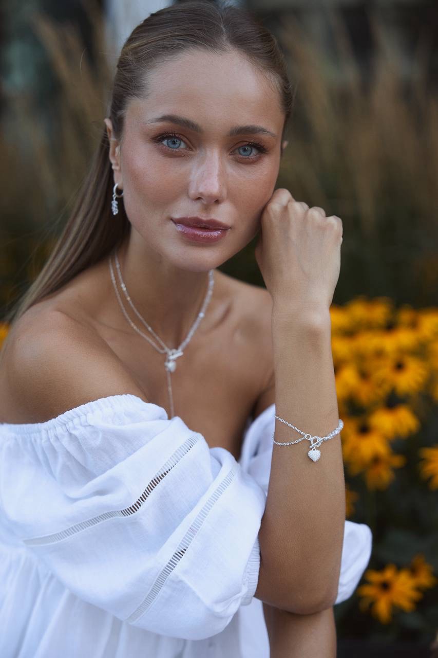 Браслет Linda (срібний колір) - Зображення 2