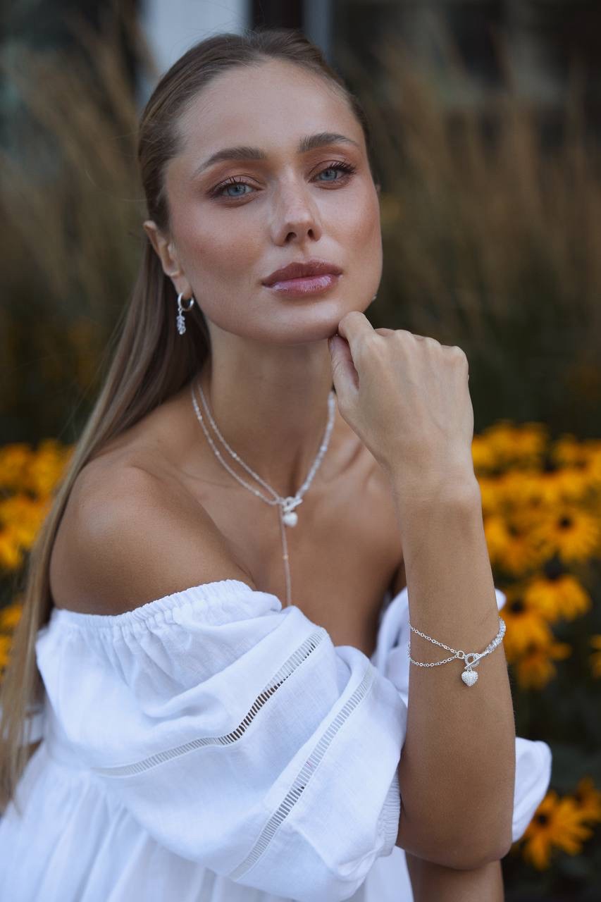 Браслет Linda (срібний колір) - Зображення 3