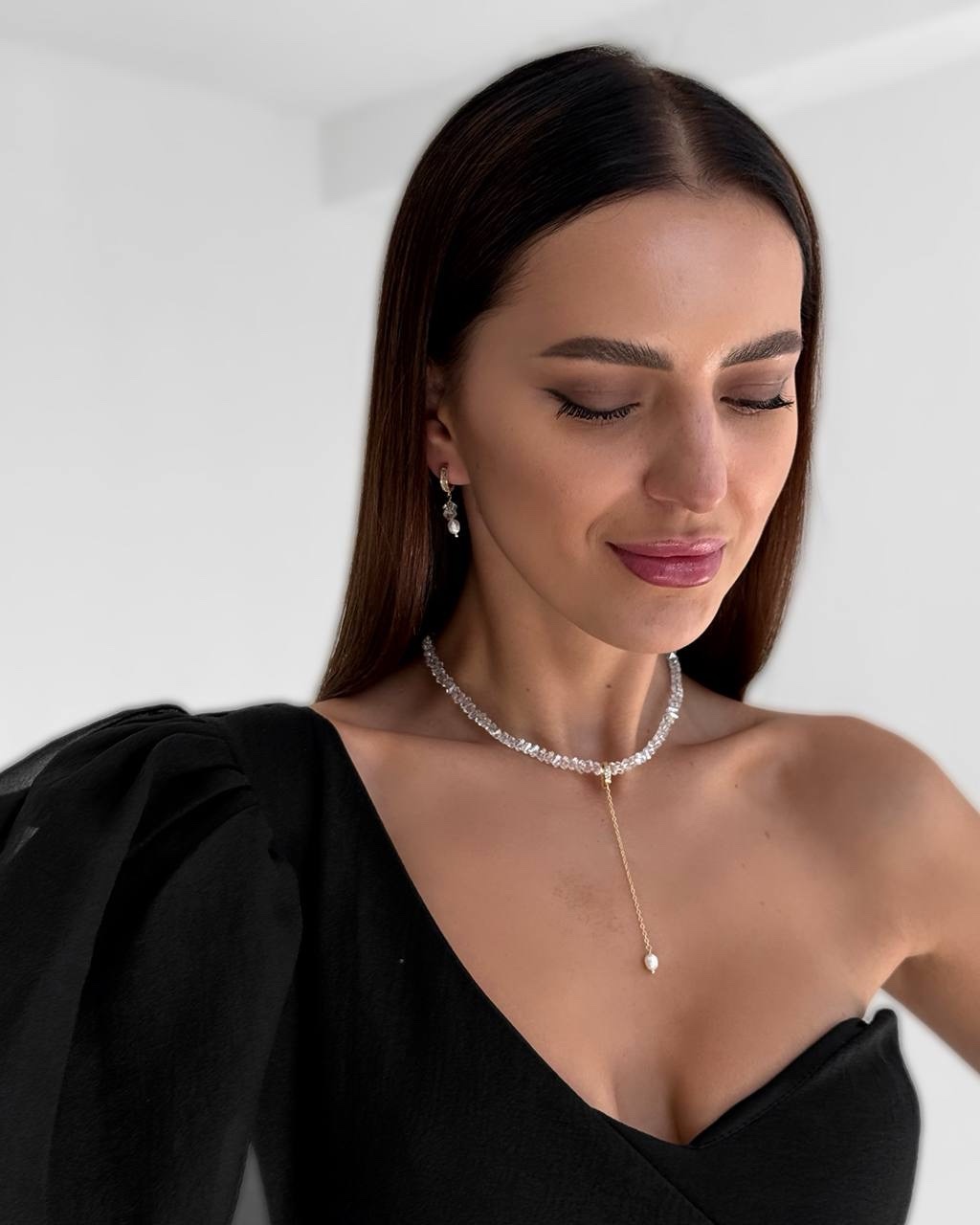 Сережки Sahara (золотий колір) - Зображення 2