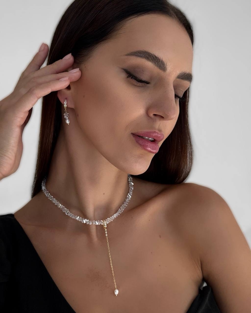 Сережки Sahara (золотий колір) - Зображення 5