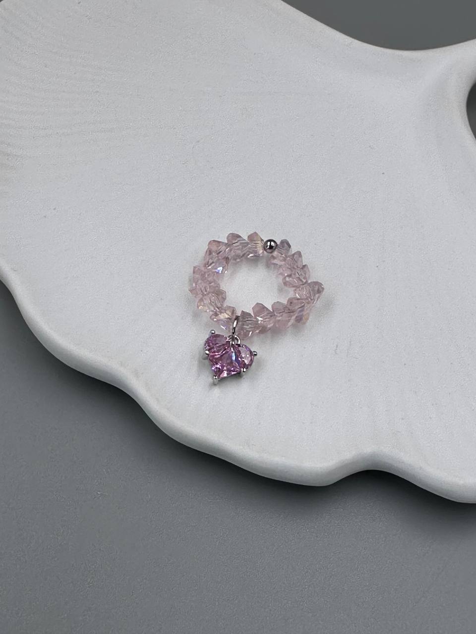 Каблучка Pink Sugar (срібний колір) - Зображення 2