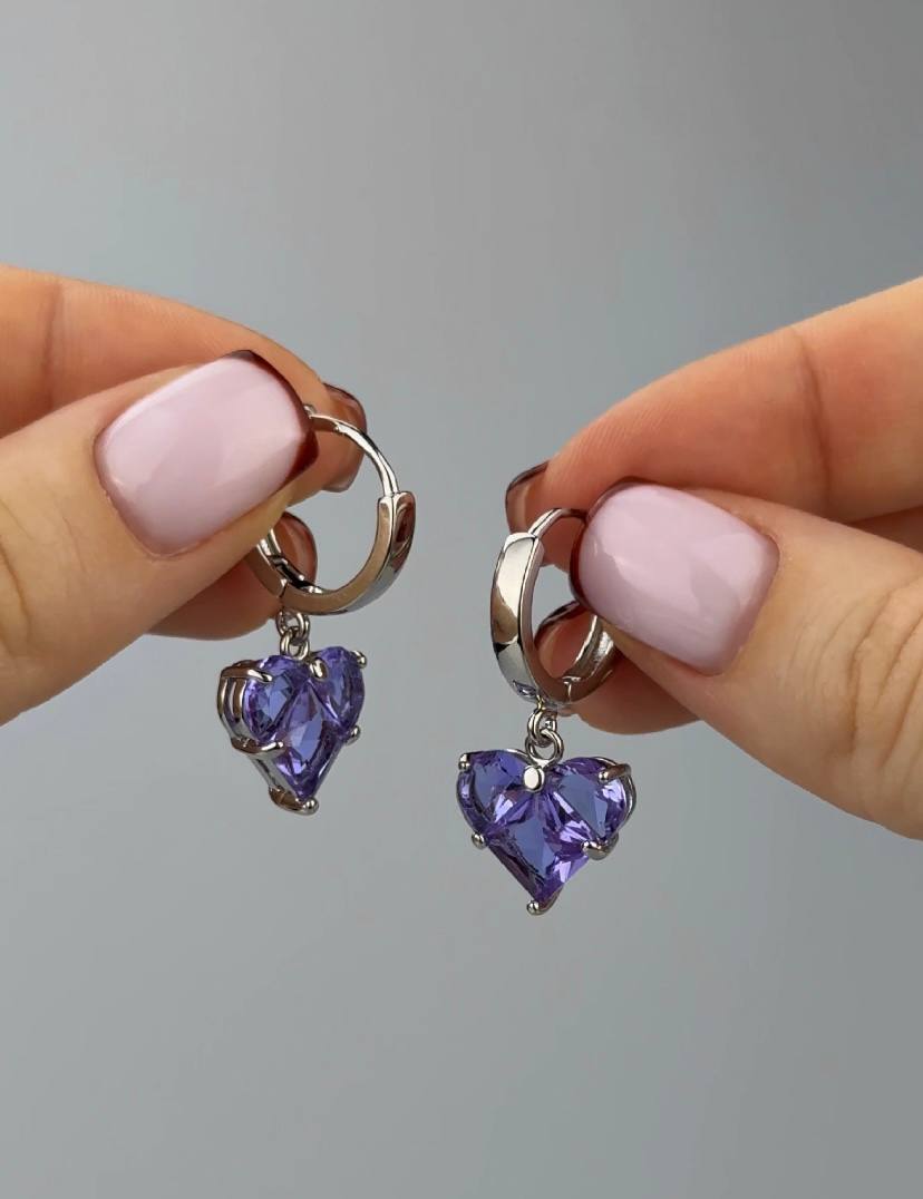 Сережки Violet Sugar - Зображення 3