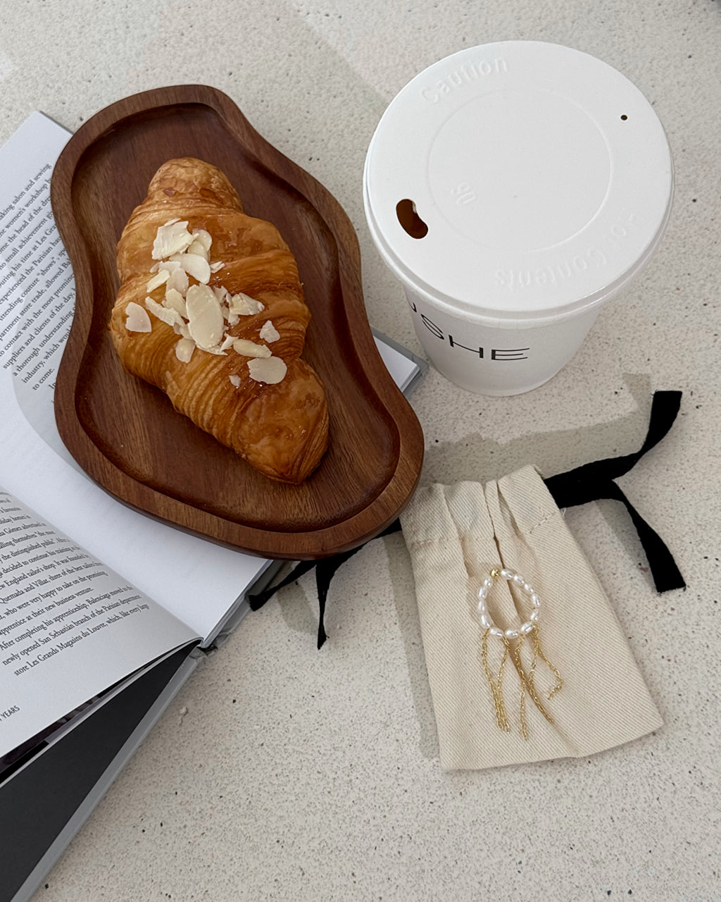 Каблучка Водоспад (золотой колір) - Зображення 2