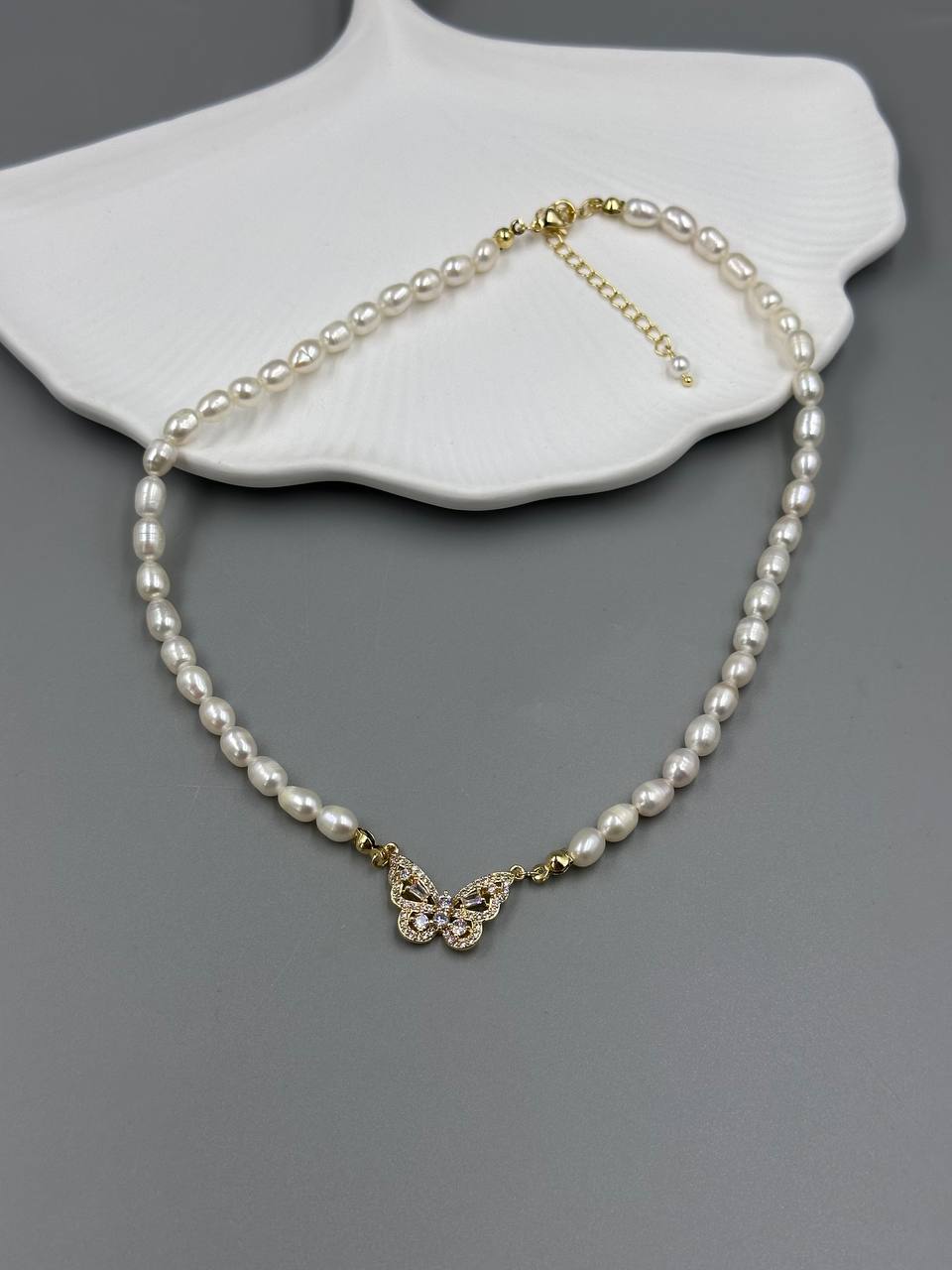 Кольє Mariposa (золотий колір) - Зображення 2