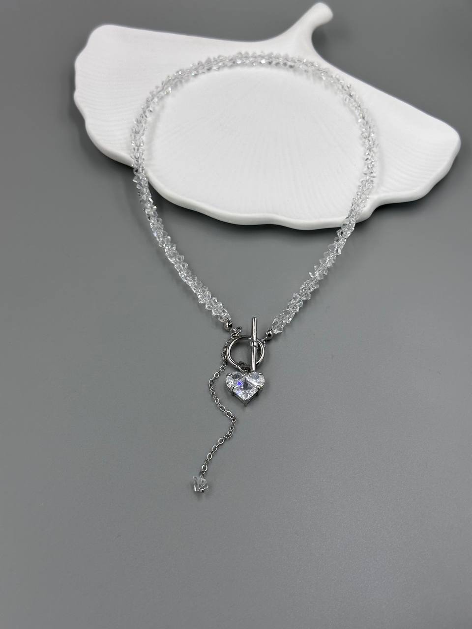 Кольє Біла Орхідея - Зображення 7