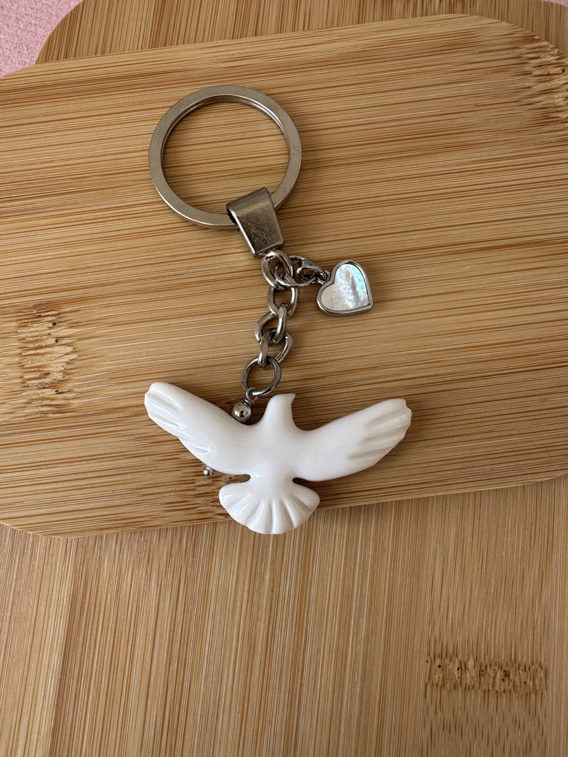 Брелок Горлиця з серцем - Зображення 6