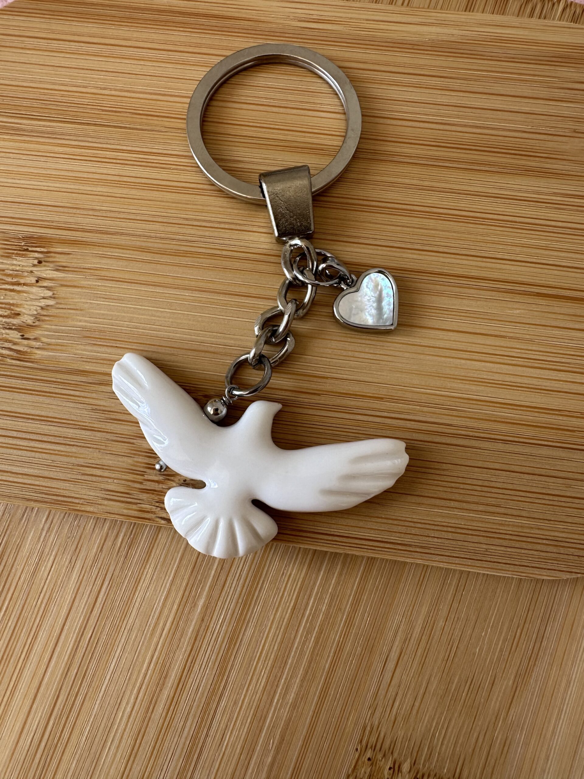 Брелок Горлиця з серцем - Зображення 5