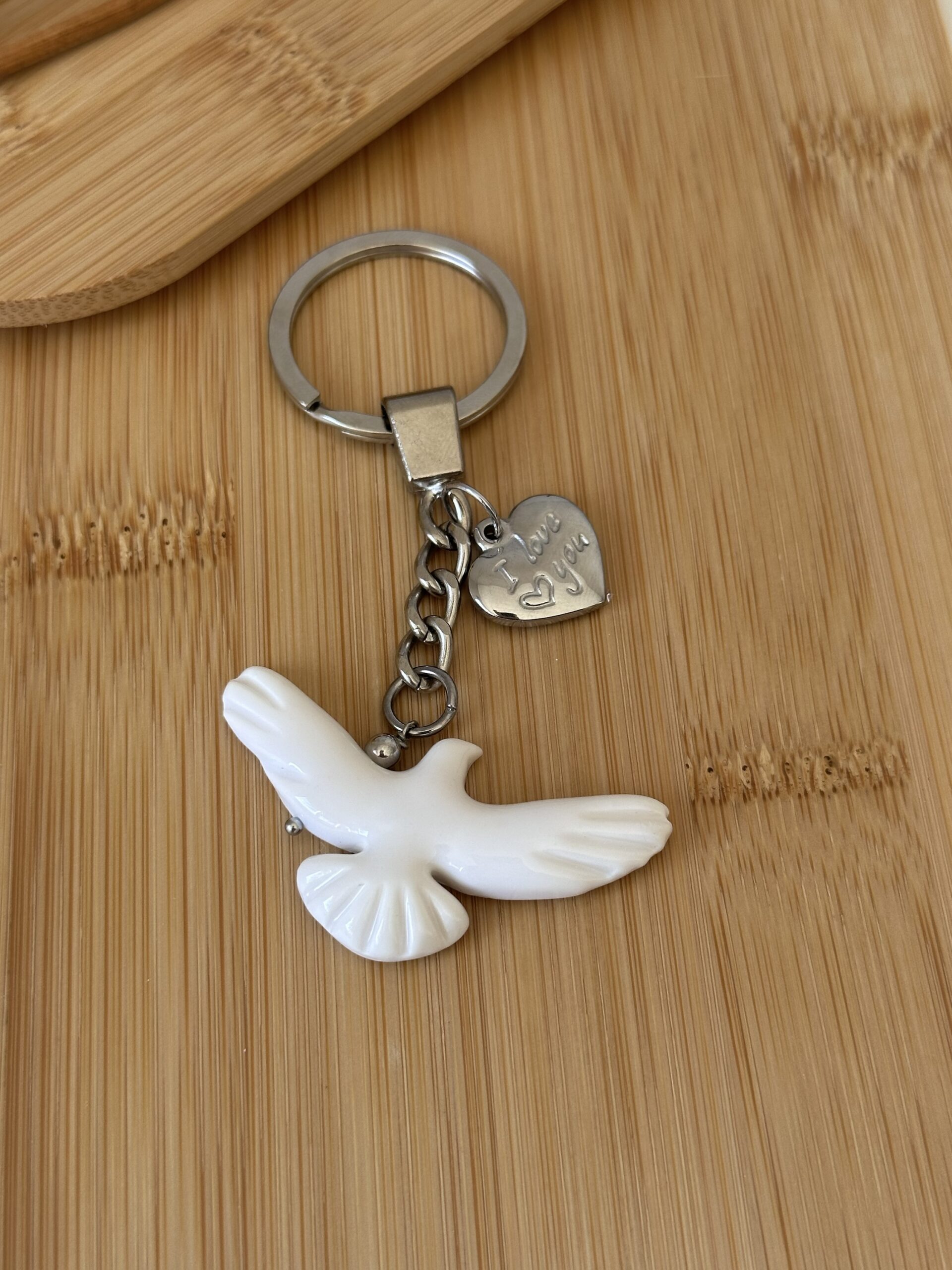 Брелок Горлиця "I love you" - Зображення 3