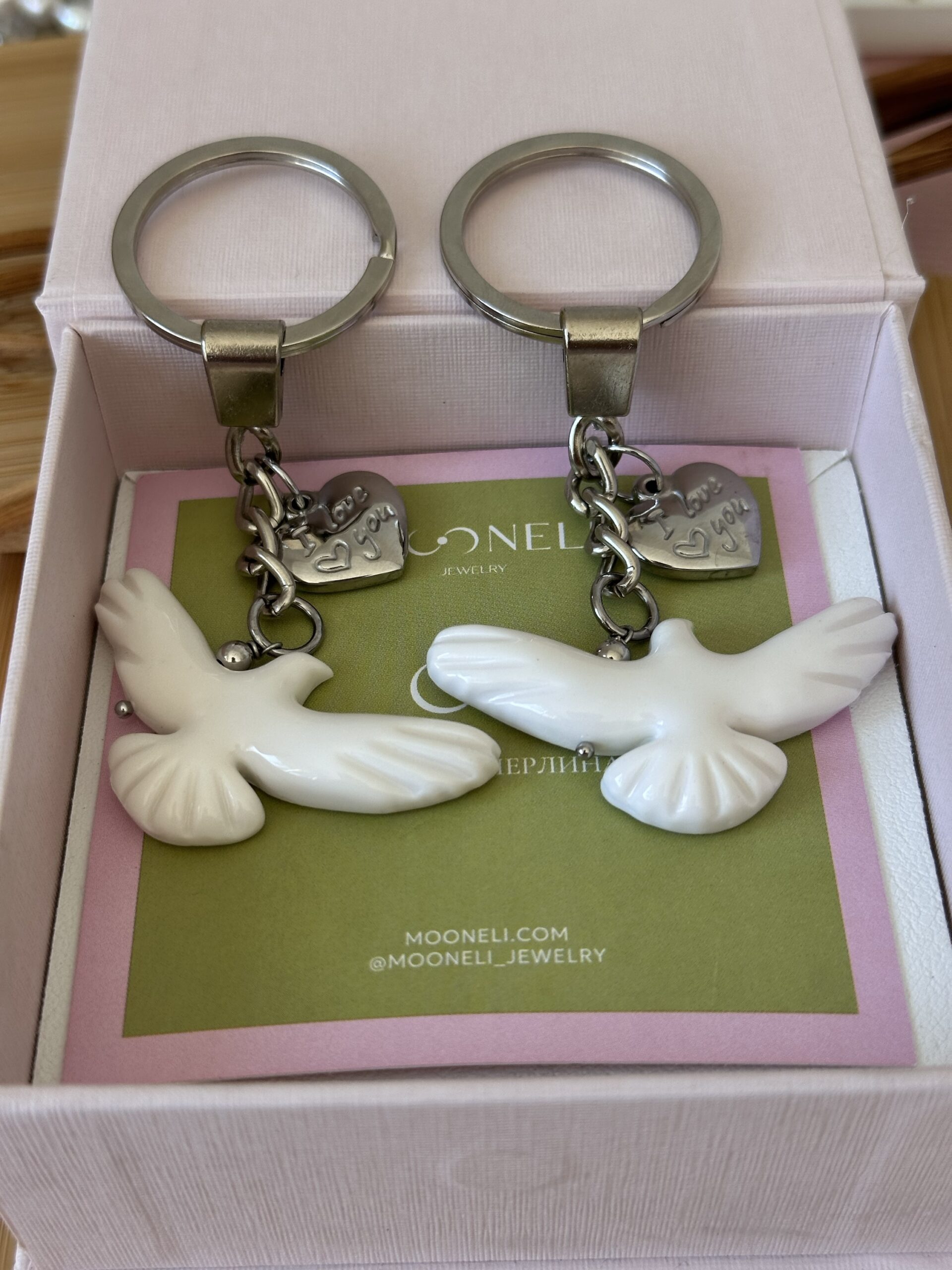 Брелок Горлиця "I love you" - Зображення 8