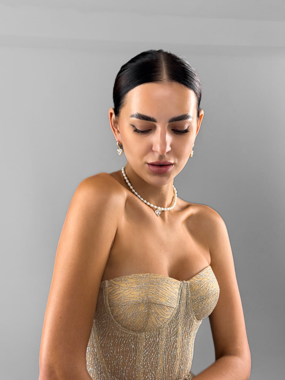 Кольє Éclaire (золотий колір) - Зображення 6