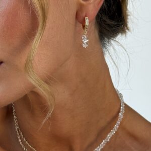 Сережки Linda (золотий колір)